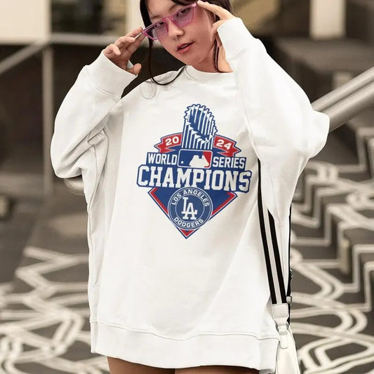 Dodgers Shirt Vintage LLA Baseball World Series 2024 T-Shirt for Men Women Fans Hoodie, Sweatshirt | WearSparks.com