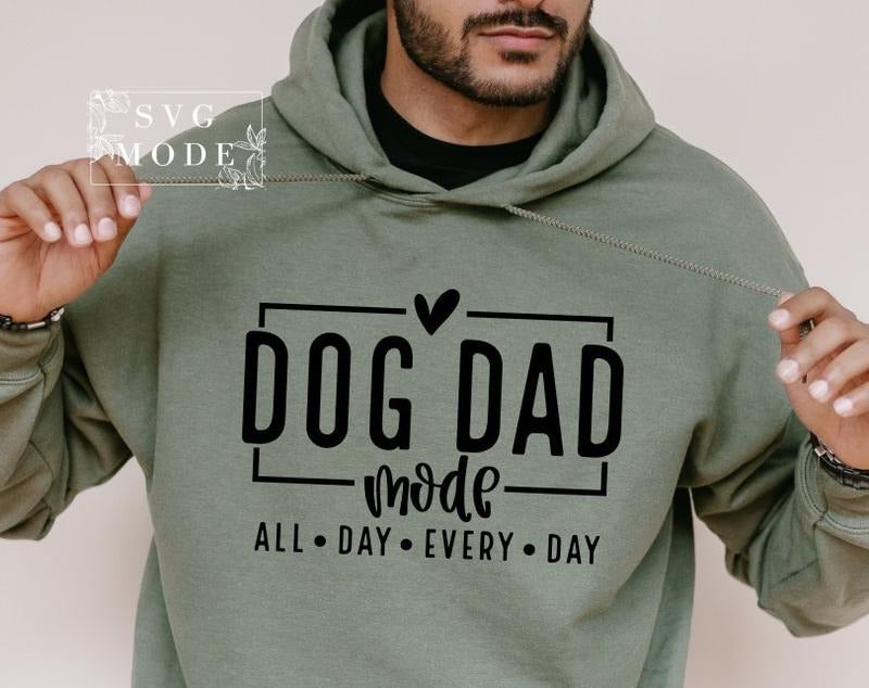Dog Dad Pdf Dog Daddy Paw Love Dogs Pet Dog Lover Fur Dad Dad Shirt Dad Dog Dad T-shirt Hoodie, Sweatshirt | WearSparks.com