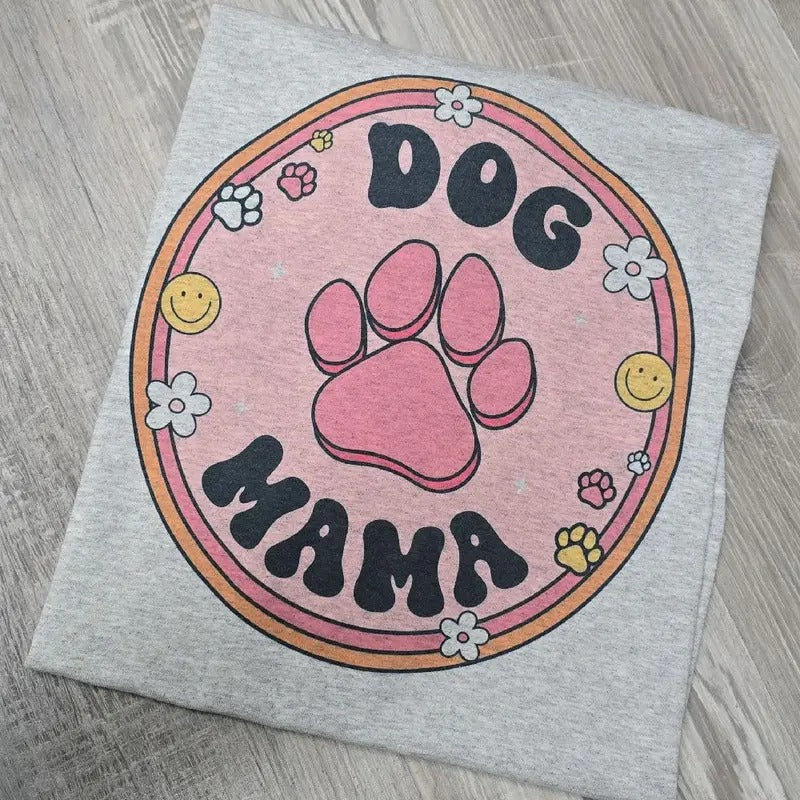 Dog Mama Cute  Graphic Tee or Sweatshirt shirts women Hoodie | WearSparks.com