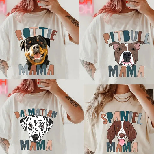 Dog Mama Shirt with Multiple Dog Breeds ~ Unisex Apparel Relaxed Fit Printed In The USA Clothing Womenswear Casual...