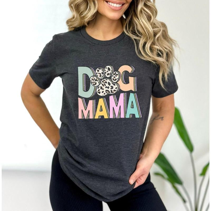 Dog Mama Shirt, Dog Mom Gift, Dog Mom T shirt, Dog Mom T-Shirt, Dog Lover Gift sweatshirt, Fur Mama hoodie, Pet Lover T...