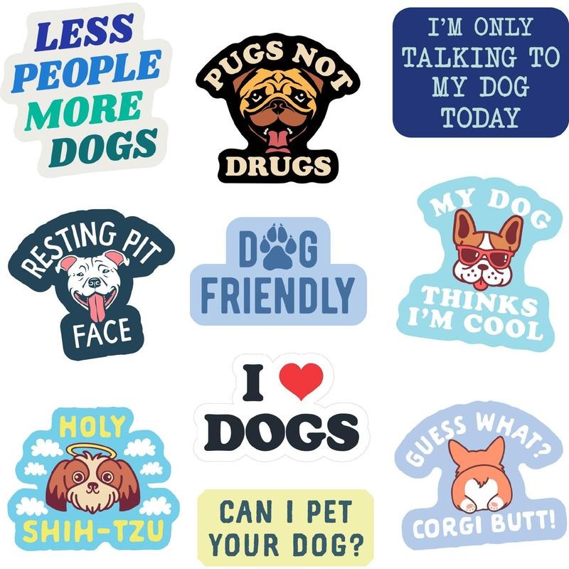 Dog Sticker Extra Large Stickers for Adults Funny Adhesives with Memes Sarcastic  Funny Dog  Multi T-Shirts, Hoodie,...