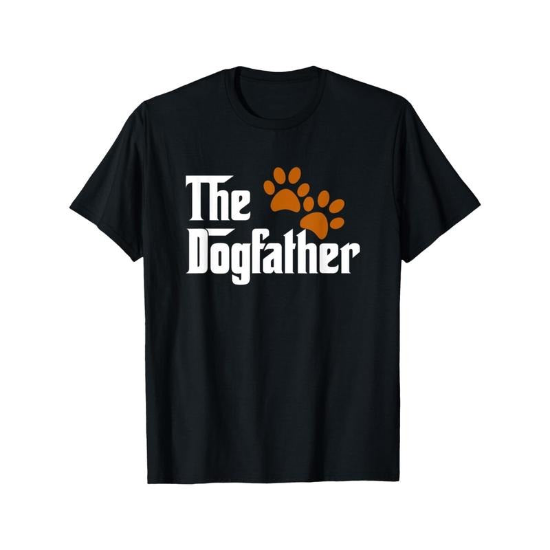 DogFather Graphic Tee - 100% Cotton, Short Sleeve, Crew Neck T-Shirt for Men | Casual & Stylish Daily Wear Made in USA...