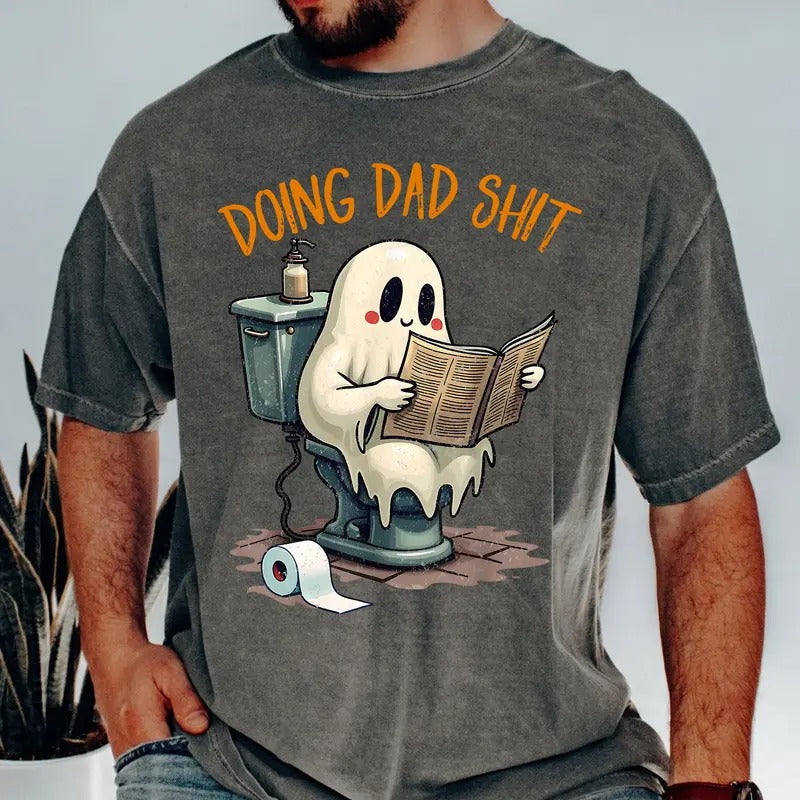 Doing Dad Sh*t Shirt, Horror Shirt, Funny Halloween Tee Hoodie, Sweatshirt | WearSparks.com