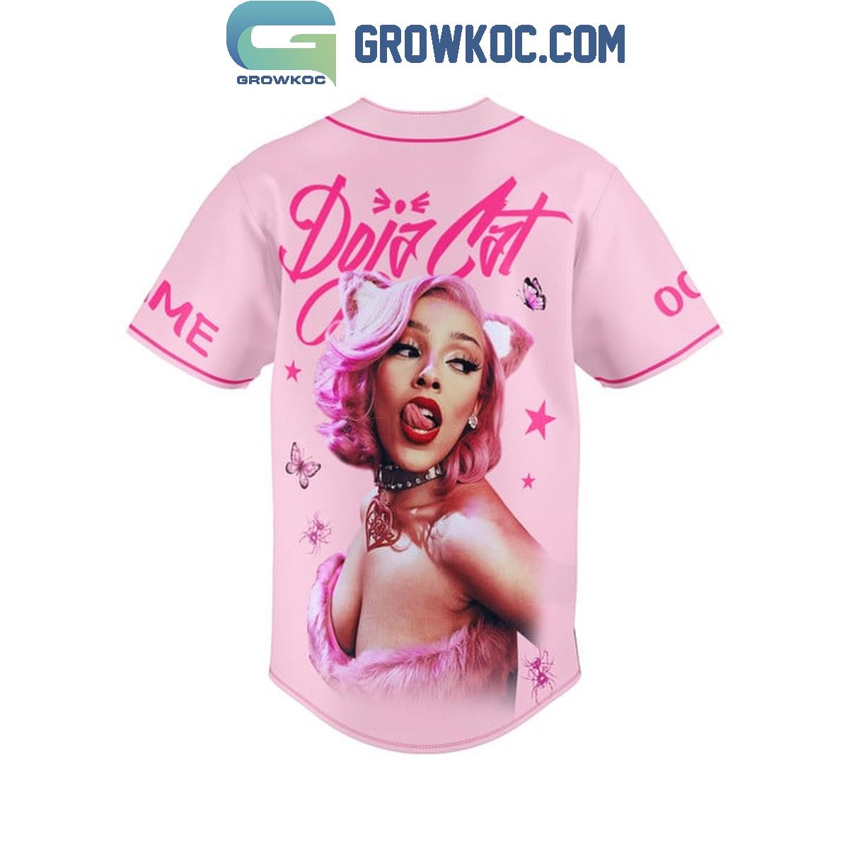 Doja Cat Juicy Fan Love Personalized Baseball Jersey