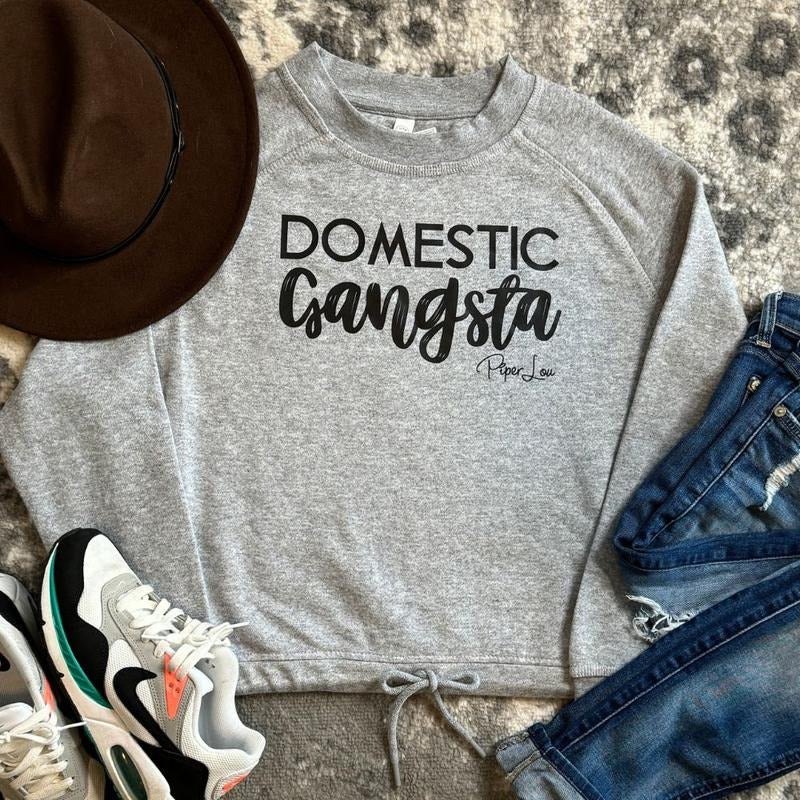 Domestic Gangsta Premium Boxy Sweatshirt T-Shirts, Hoodie | WearSparks.com
