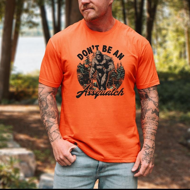 Don't Be An Assquatch Printed Softstyle T-Shirt Hoodie, Sweatshirt | WearSparks.com