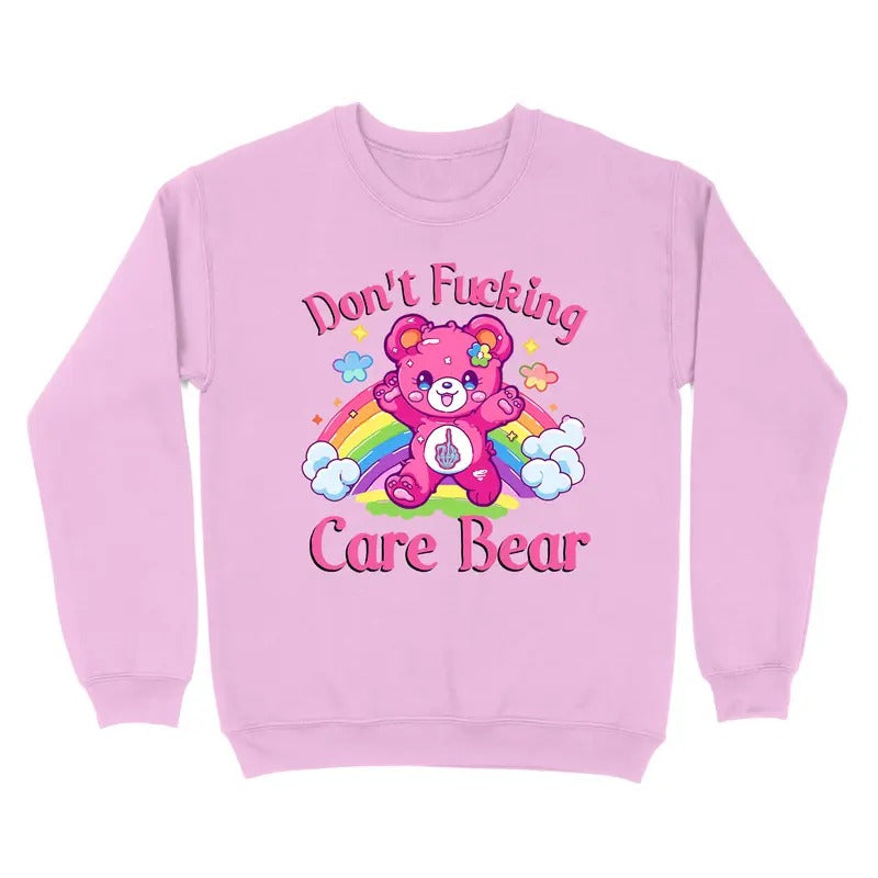 Don't Care Bear Crewneck T-Shirts, Hoodie, Sweatshirt | WearSparks.com