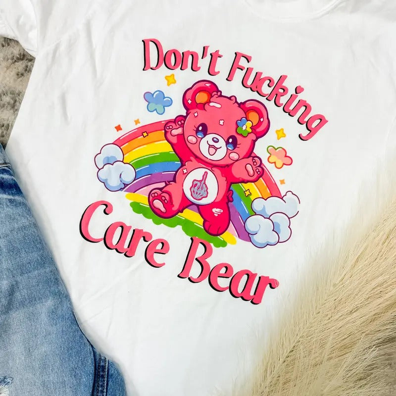 Don't Care Bear Graphic Top T-Shirts, Hoodie, Sweatshirt | WearSparks.com