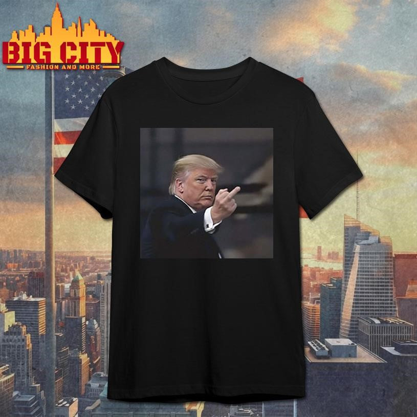 Donald Trump Middle Finger Shirt