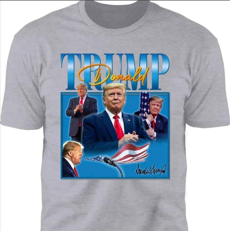 Donald Trump Vintage Shirt | Donald Trump Homage Tshirt | Donald Trump Fan Tees | Donald Trump Retro 90s Shirt Hoodie,...