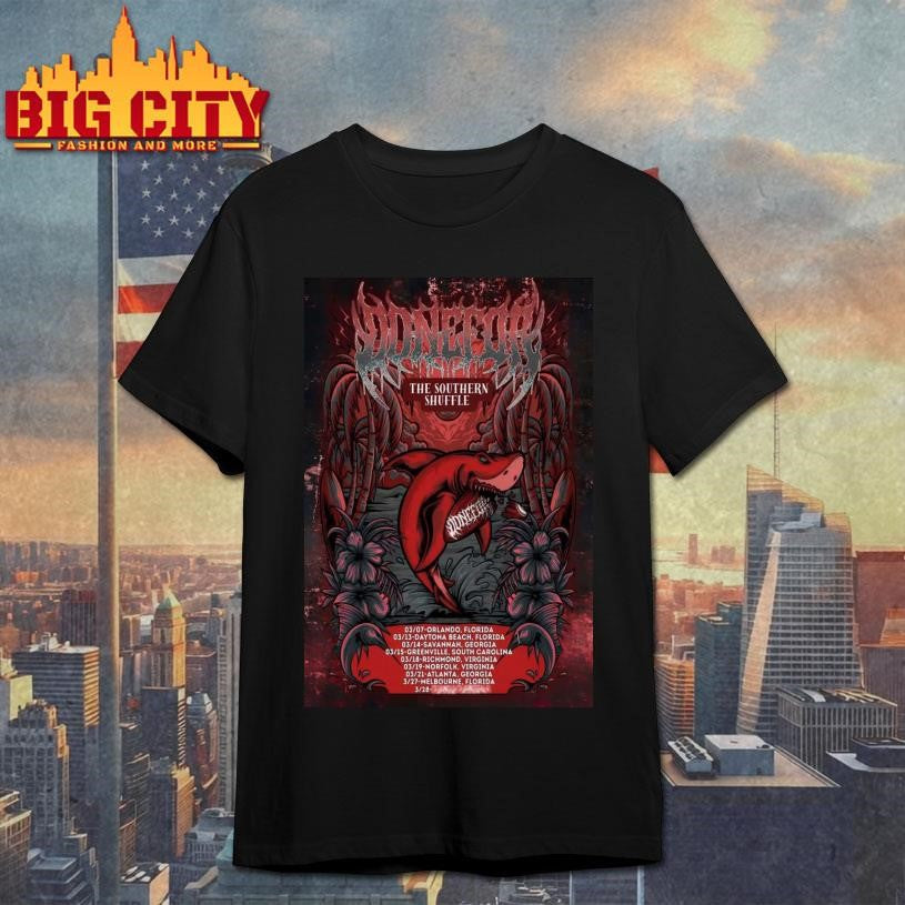 Donefor The Southern Shuffle Tour 2026 Poster Shirt