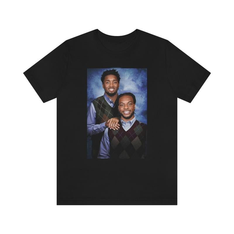Donovan Mitchell Darius Garland Funny T-shirt, Cavs Cleveland Cavaliers Unisex T-Shirt,  Christmas Gift Fathers Day...