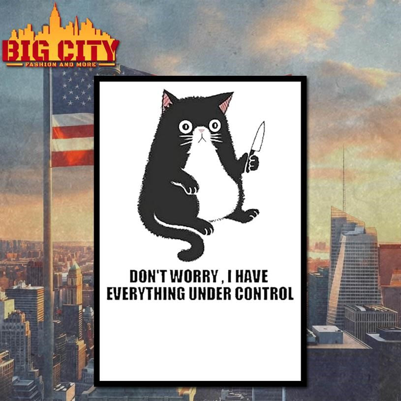 Don’t Worry I Have Everything Under Control Cat Shirt