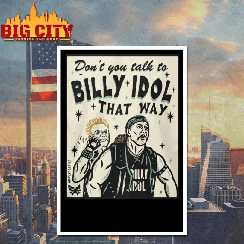 Don’t You Talk To Billy Idol That Way shirt