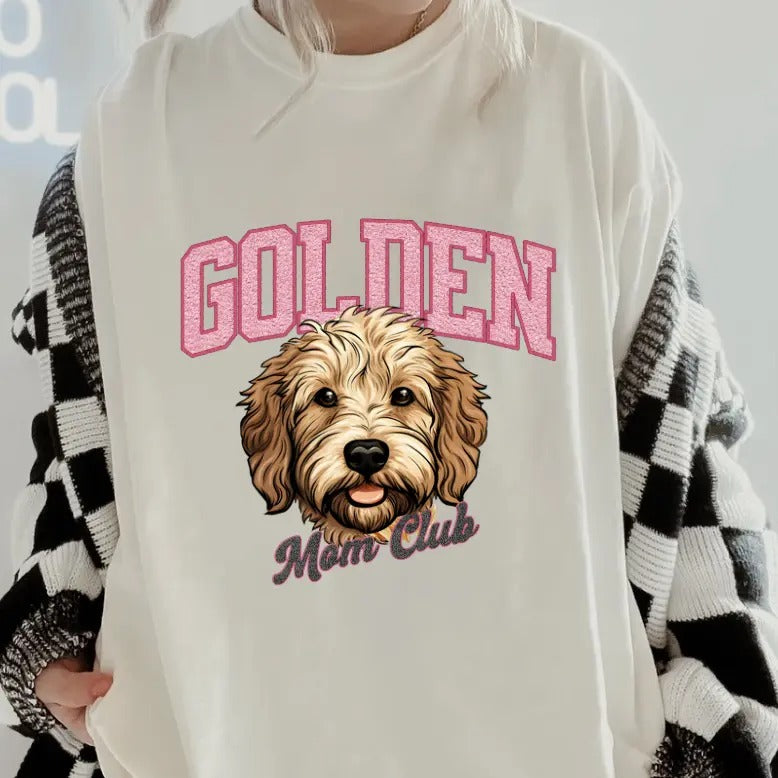 Doodle Mom Club Shirt ~ Unisex Dog Mama Apparel Relaxed Fit Printed In The USA Clothing Womenswear Casual Comfort Cotton...