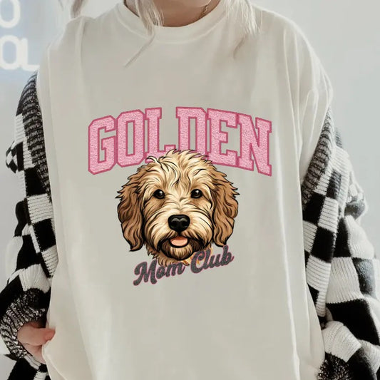 Doodle Mom Club Shirt ~ Unisex Dog Mama Apparel Relaxed Fit Printed In The USA Clothing Womenswear Casual Comfort Cotton...