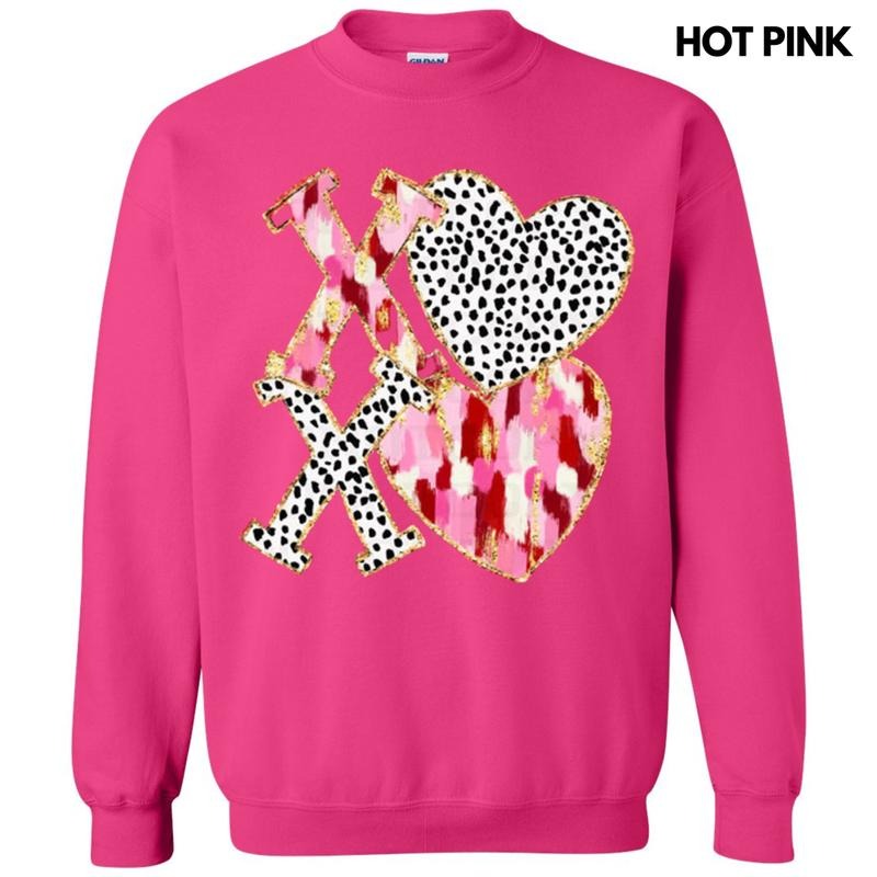 Dotted XOXO Sweatshirt T-Shirts, Hoodie | WearSparks.com