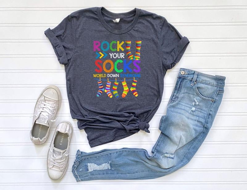 Down Syndrome Shirt Down Syndrome Awareness Gift Inspirational Shirt Down Syndrome Kids World Down Syndrome Day Shirt ...