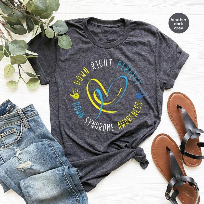 Down Syndrome Shirt Down Syndrome Awareness T-shirt Inspirational Shirt Down Syndrome Month Sweatshirt Gift For Her Gift...
