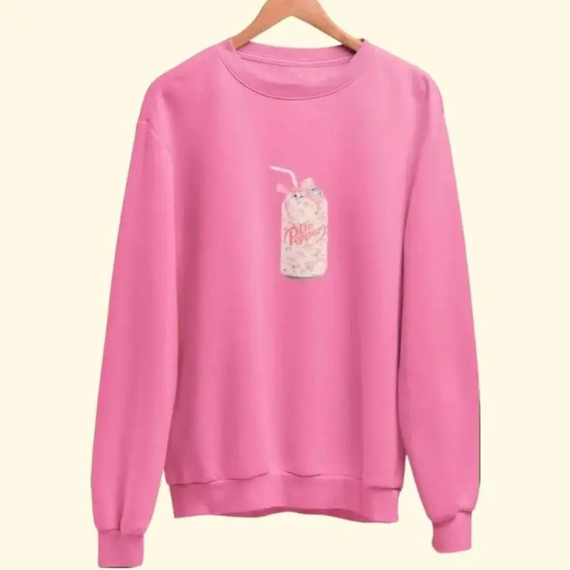 Dr Pepper Coquette Crewneck, Girly Shirts, I Need A Diet Coke Sweatshirt, Trendy Shirt, Valentine's Day Gifts, Soda Lover...