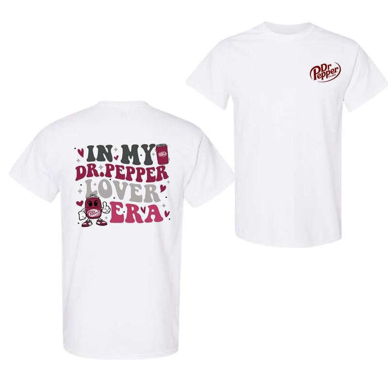 Dr Pepper Soda 2 Sided T-Shirt Sweatshirt Hoodie, In My Dr Pepper Lover Era Shirt For Men, For Women | WearSparks.com