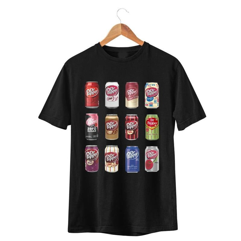 Dr Pepper tshirt, Dr. Pepper  tshirt, soda  tshirt_Cotton T-Shirt, Perfect Tee Casual Clothing Hoodie, Sweatshirt