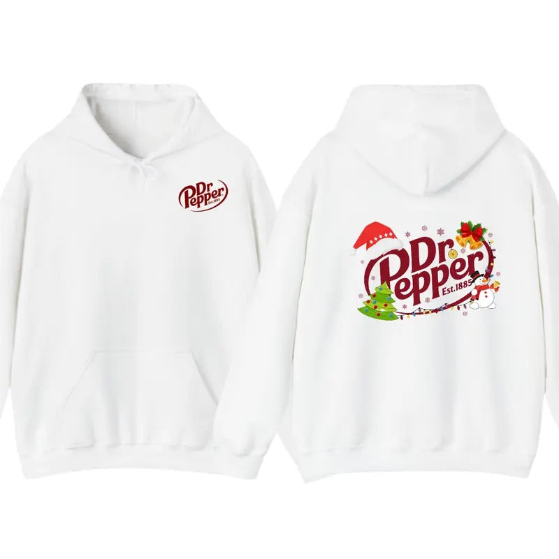 Dr pepper Christmas Hoodie For Men and Women, Trendy Hoodie Unisex Fashion T-Shirts, Sweatshirt | WearSparks.com