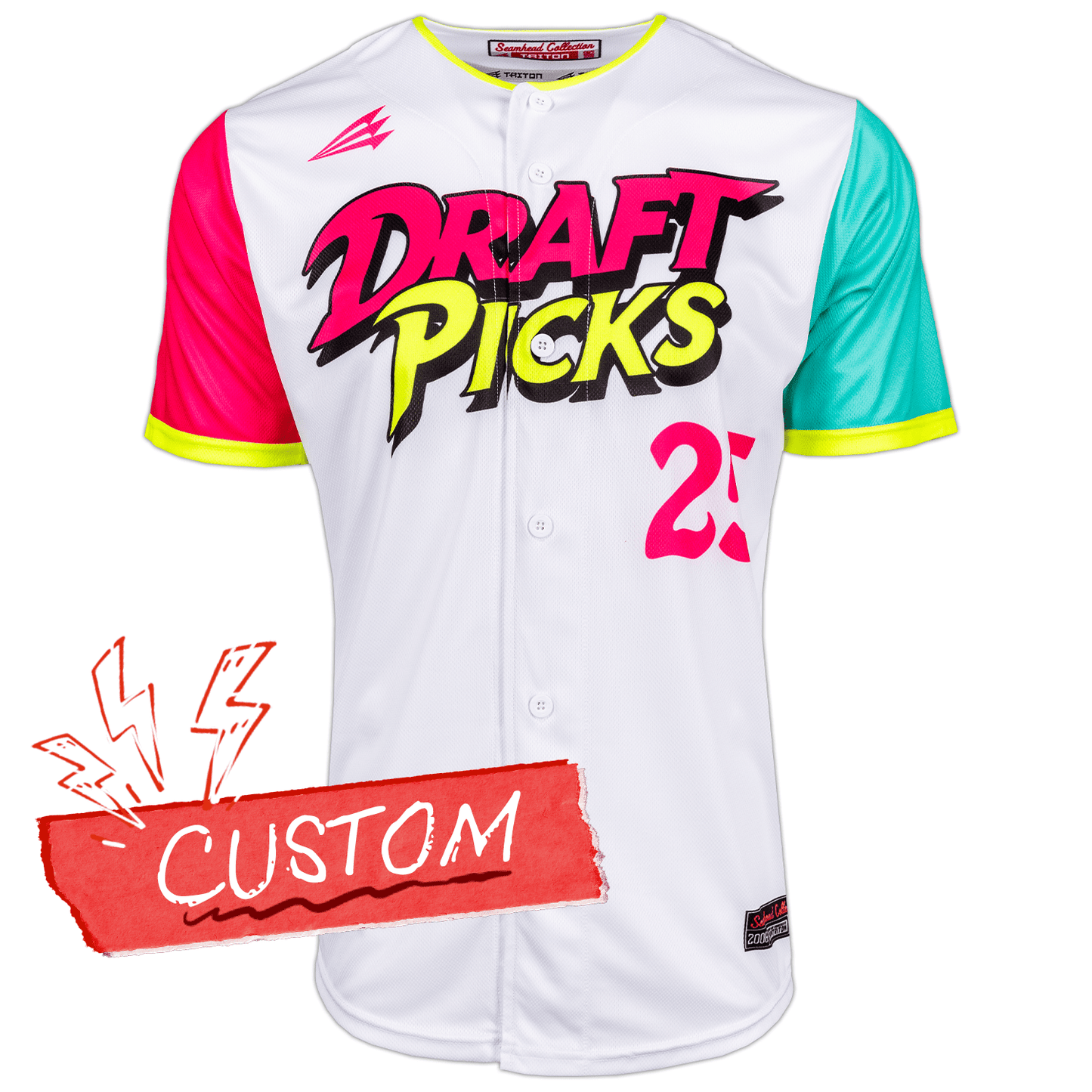 Draft Picks Lifestyle Baseball Jersey *CUSTOM*