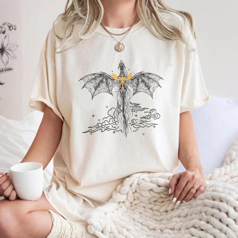 Dragon Rider Shirt, Basgiath War College T-shirt, Fourth Wing Shirt, Die Or Fly Shirt, Riders Quadrant Shirt, Women Gift,...