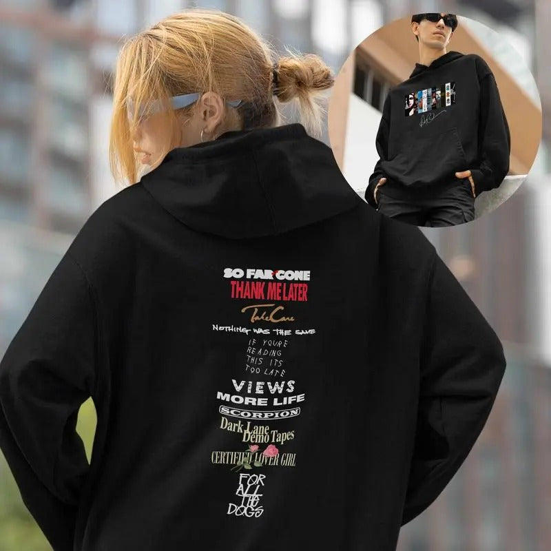 Drake Albums Sweatshirt, T Shirt, Hoodies, Drizzy Drake Sweatshirt, It's All A Blur Tour Shirt, Music Tour, Unisex...