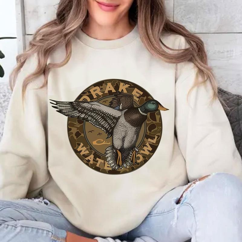 Drake Waterfowl Hoodie Camo Country Duck Hunting Unisex Hoodie - Sweater - T-shirt Sweatshirt | WearSparks.com