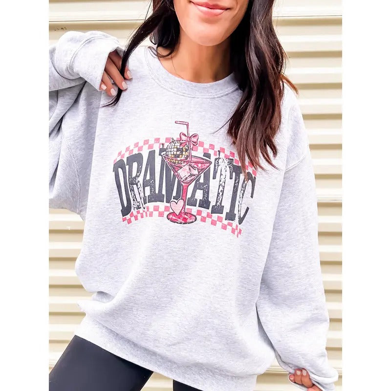 Dramatic Martini Graphic Top T-Shirts, Hoodie, Sweatshirt | WearSparks.com