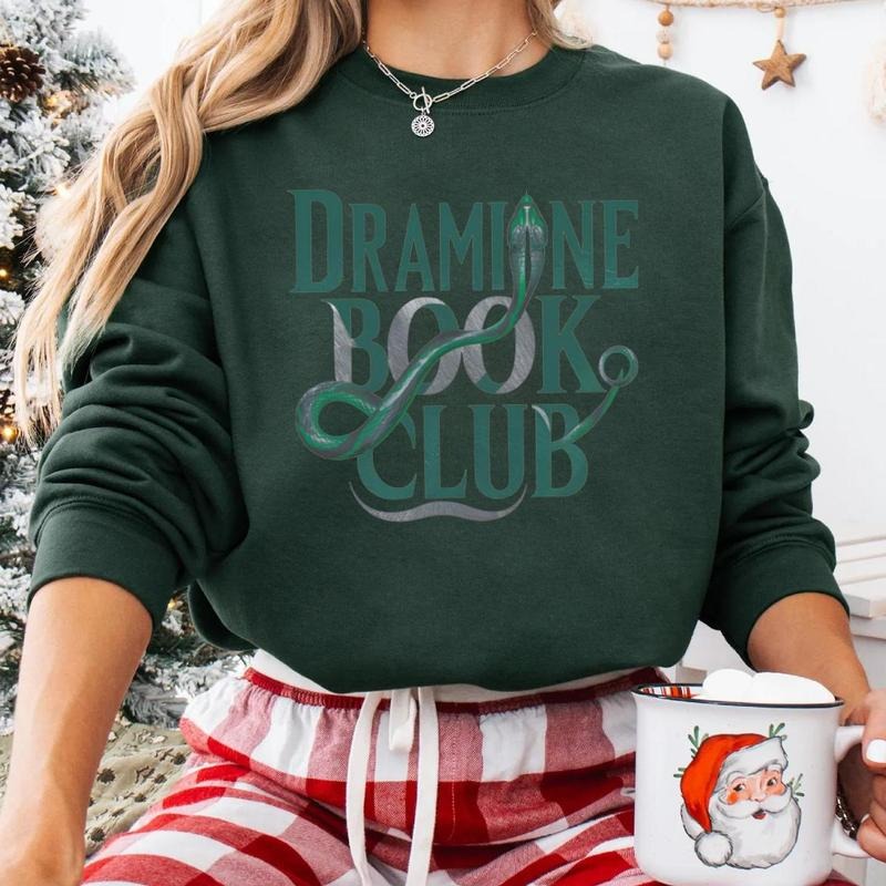 Dramione Book Club Sweatshirt, Fanfiction Book Themed Gift for the Book Lover, Bookish Shirt, Snake Symbol Cool Shirt Hoodie