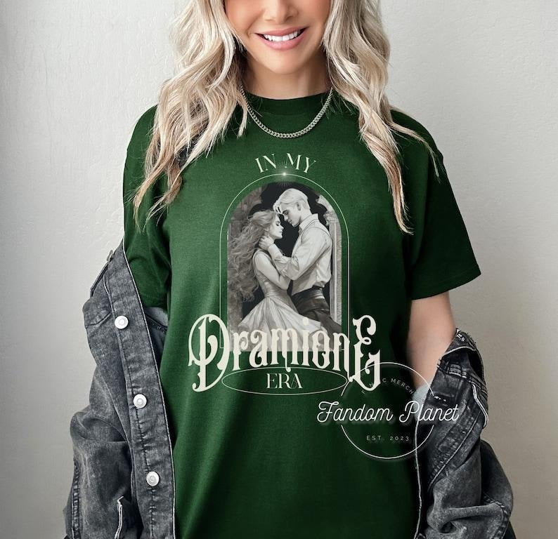 Dramione Era Vintage Tshirt, Manacled Inspired tee,Fanfic Merch,Draco Fanfic T-Shirt,Pottery Universal T-Shirt,Bookish...