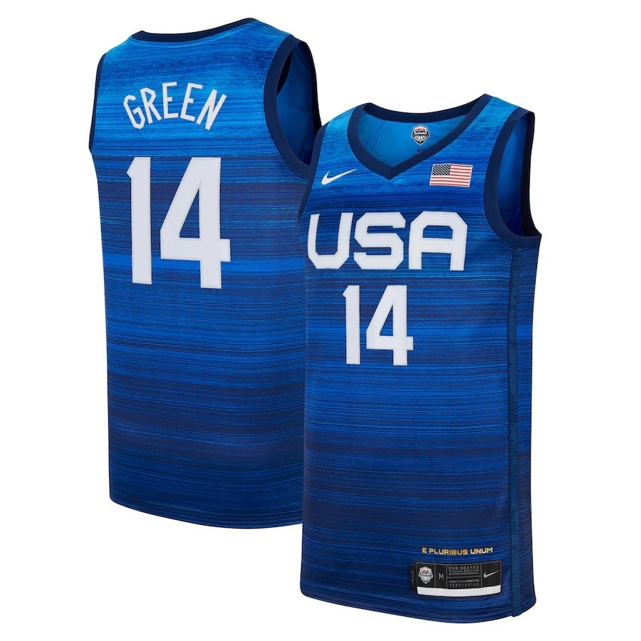 Draymond Green USA Basketball 2020 Summer Olympics Player Jersey - Navy Style 1