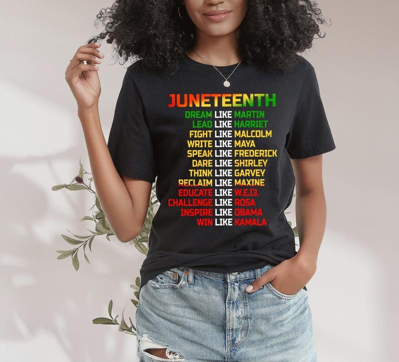 Dream Like Martin Shirt,Black Lives Matter T-Shirt, Juneteenth Shirt, Black Pride Tee, Human Rights Equality Shirt...
