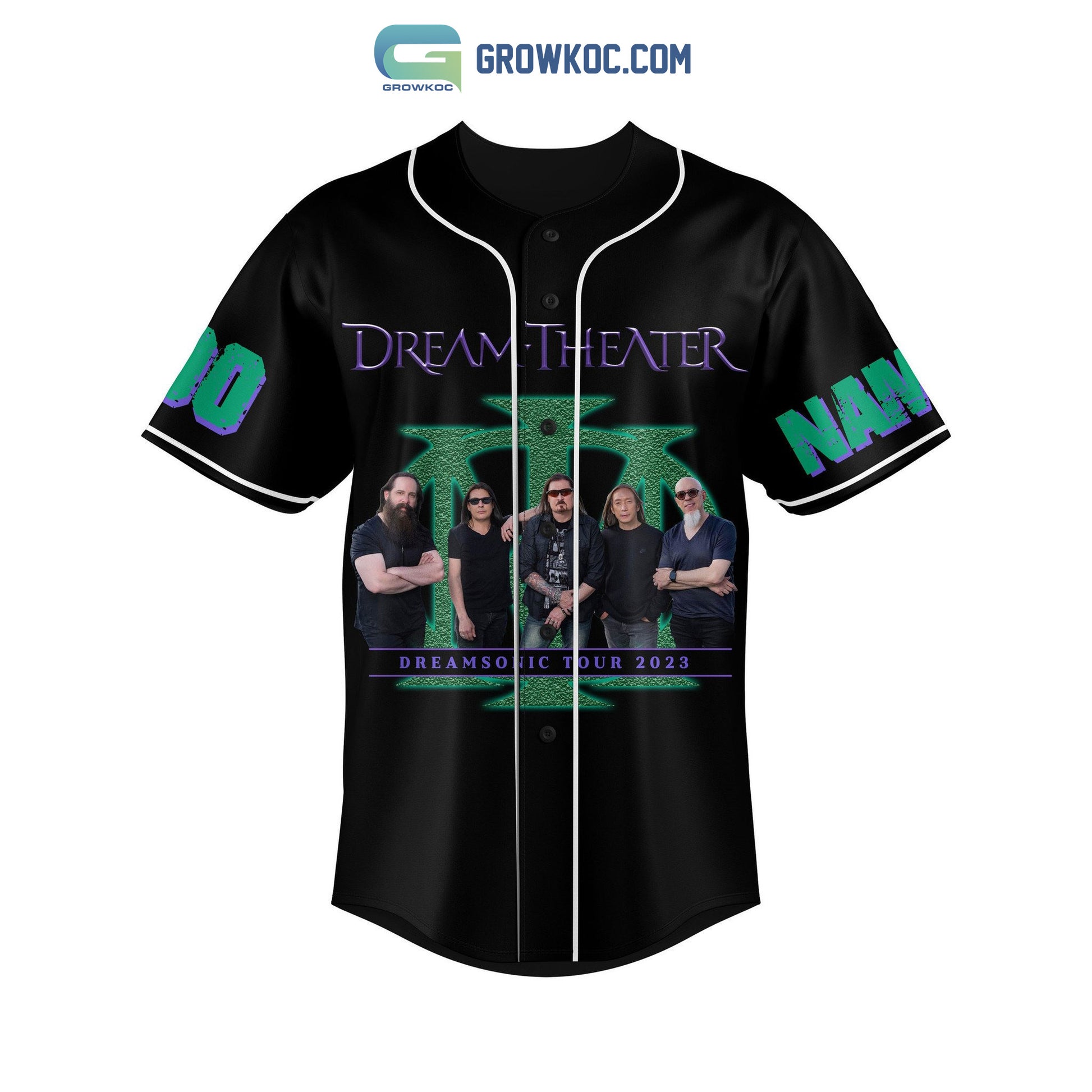 Dream Theater Presents Dream Sonic 2023 Personalized Baseball Jersey