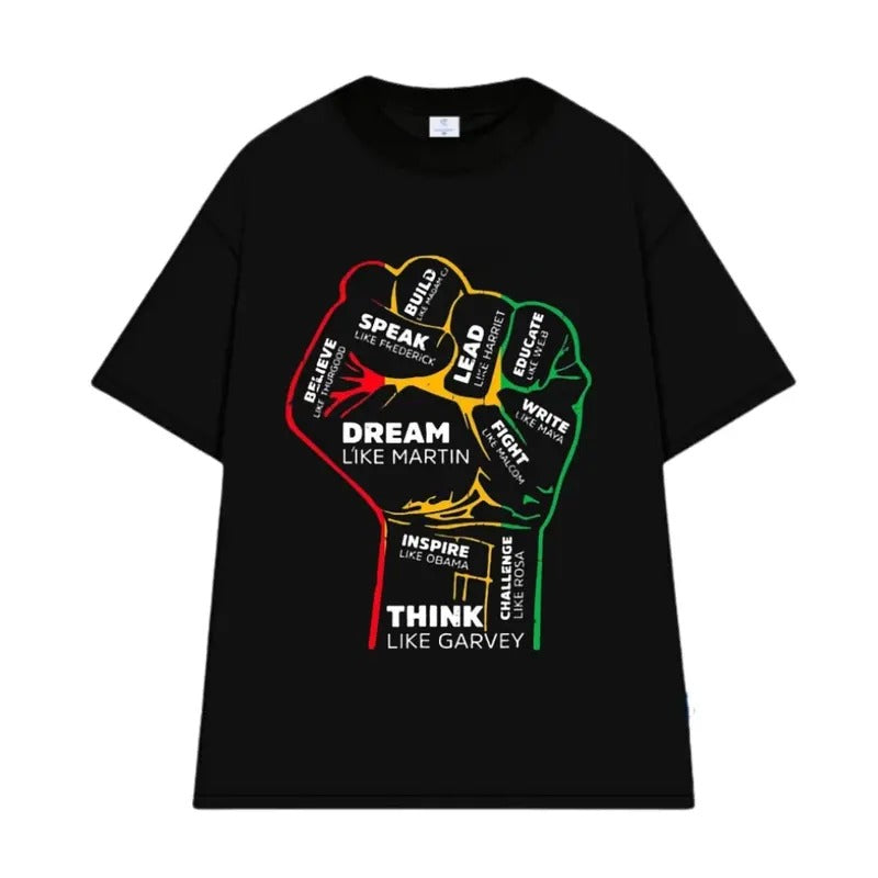 Dream-Think-Speak, Black History Month Shirt, Independence Day, Juneteenth Gifts, Juneteenth T-shirt Design, Think Shirt...