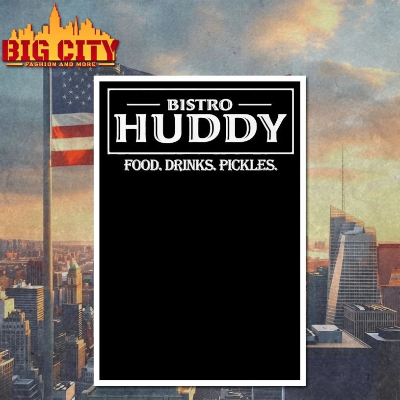 Drew Talbert’s Bistro Huddy Food drinks pickles Shirt