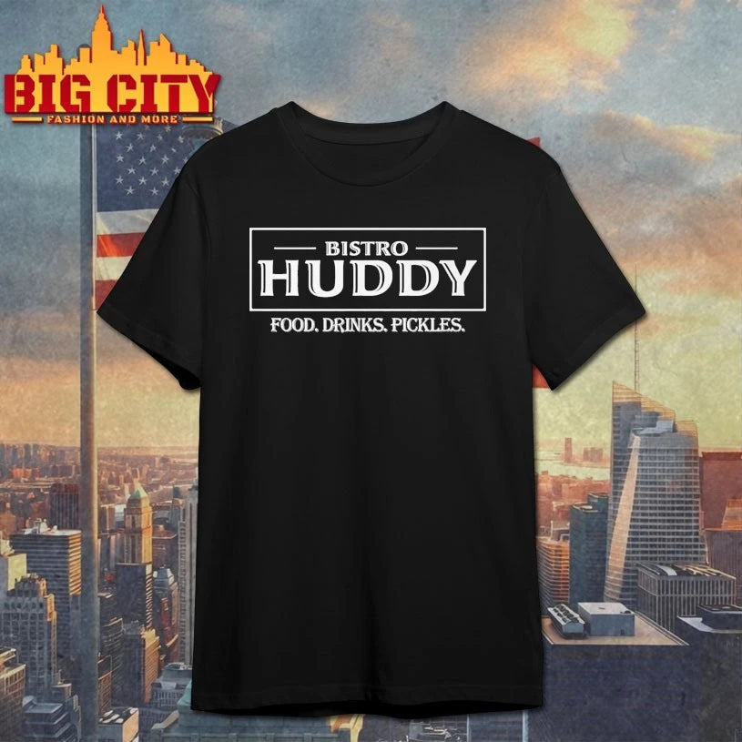 Drew Talbert’s Bistro Huddy Food drinks pickles Shirt