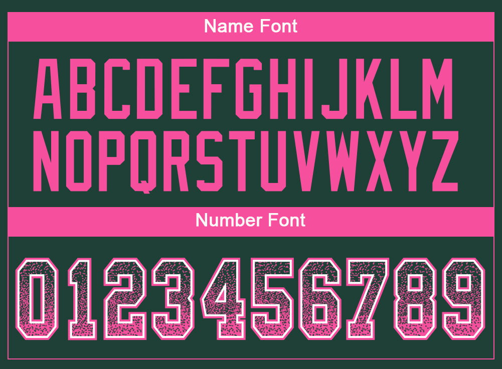 Custom Green Pink-White Drift Fashion Football Jersey T-Shirts, Hoodie, Sweatshirt | WearSparks.com (Image 4)
