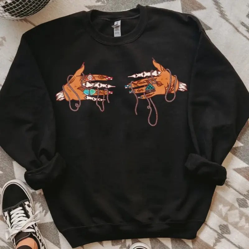 Drippy Crew sweatshirt, graphic tees women, western outfits women, western tops clothing, rodeo cowgirl outfits women,...