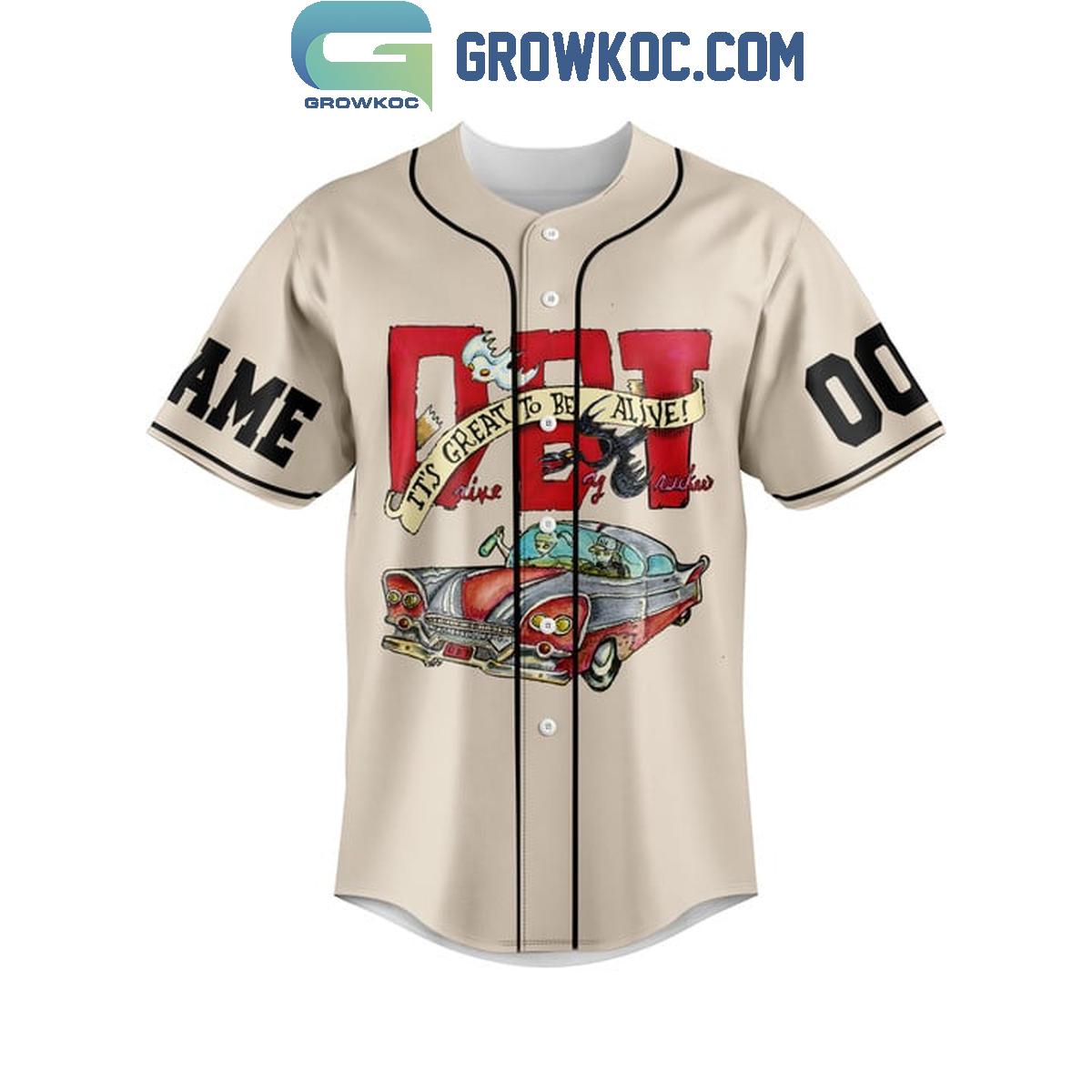 Drive-By Truckers It’s Great To Be Alive Personalized Baseball Jersey
