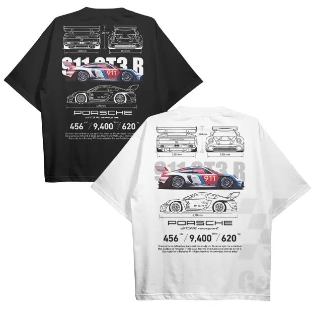 Drive in Style: Car-Themed T-Shirts, SPECIAL 911 GT3 R RennSport T-Shirt, SPECIAL 911 GT3 R RennSport Technical Specs...