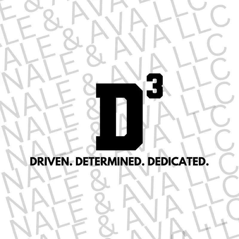 Driven Determined Dedicated Screen Print Transfer T-Shirts, Hoodie, Sweatshirt | WearSparks.com
