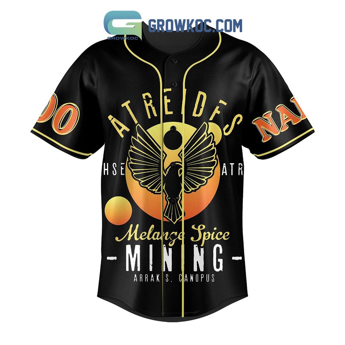 Dune House Of Atreides The Mystery Of Life Personalized Baseball Jersey