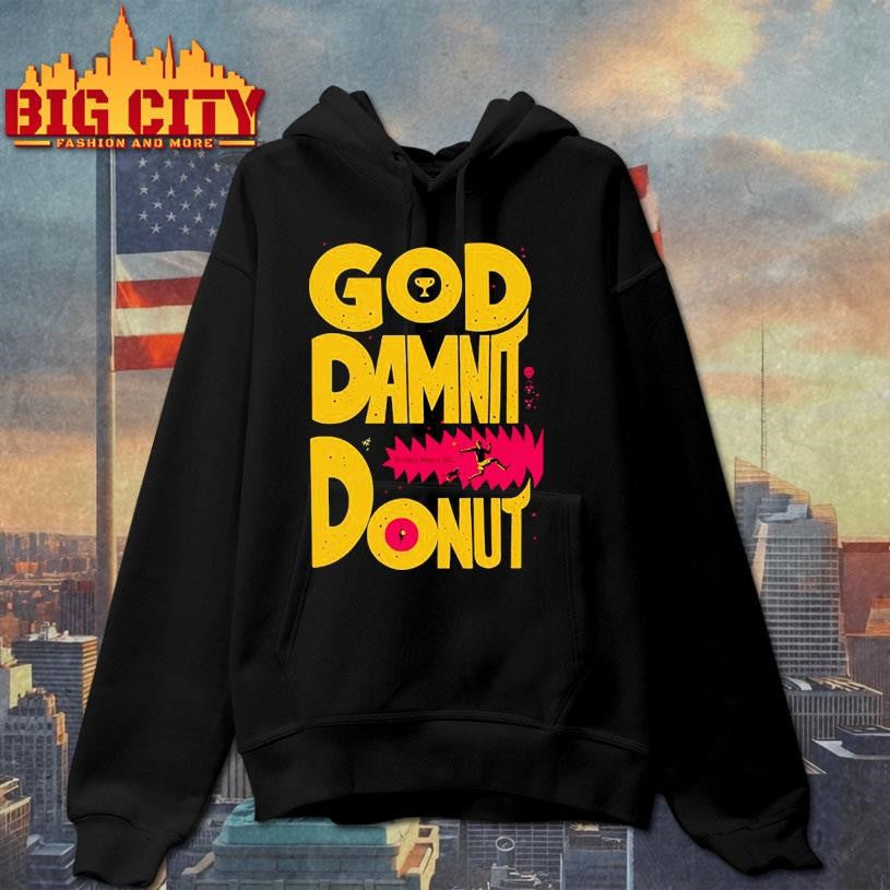 Dungeon Crawler Carl God Damnit Donut shirt