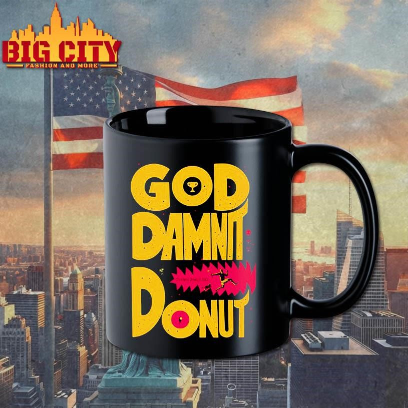 Dungeon Crawler Carl God Damnit Donut shirt