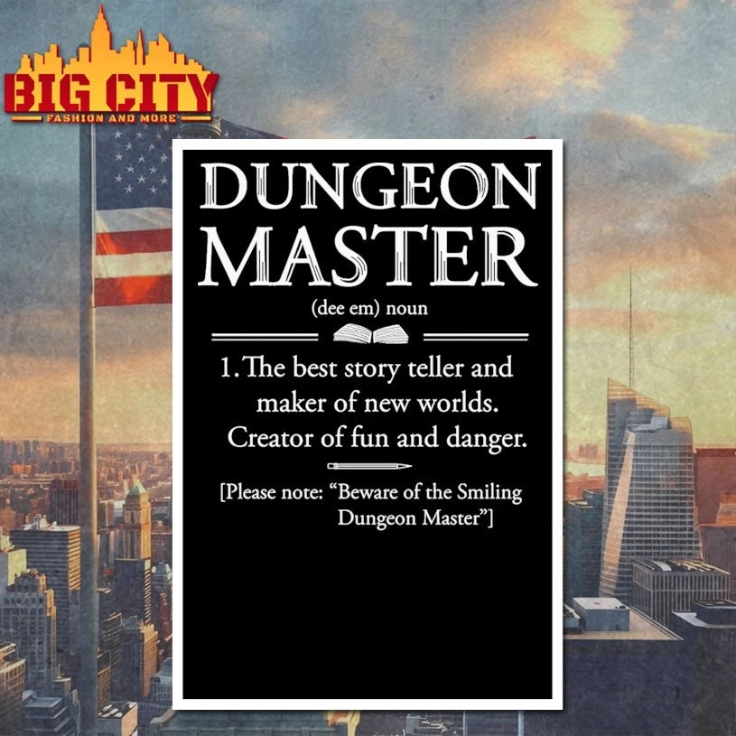 Dungeon Master Dictionary shirt